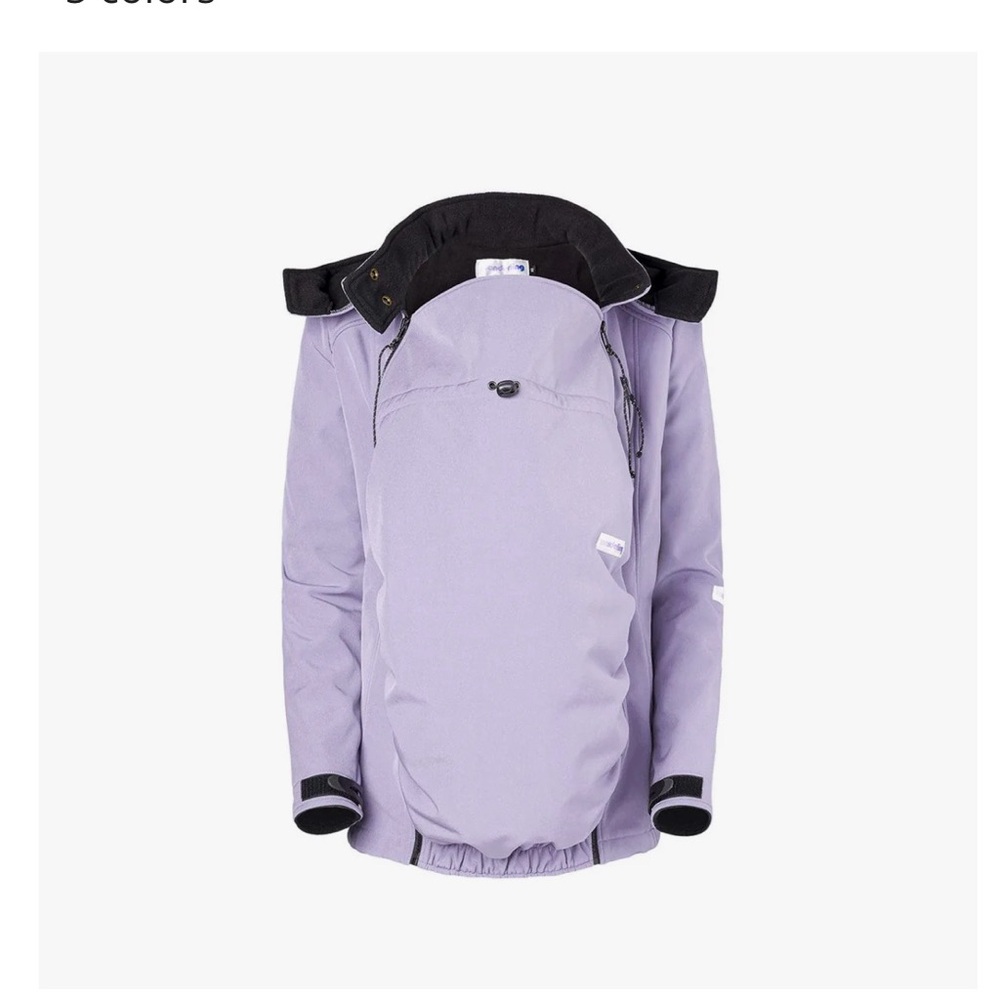 Motherhood Maternity Lilac & Black Babywearing Jacket